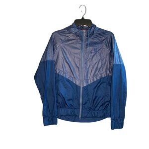 Nike Windrunner Windbreaker Jacket Women’s size Medium Fog Blue 804947-404